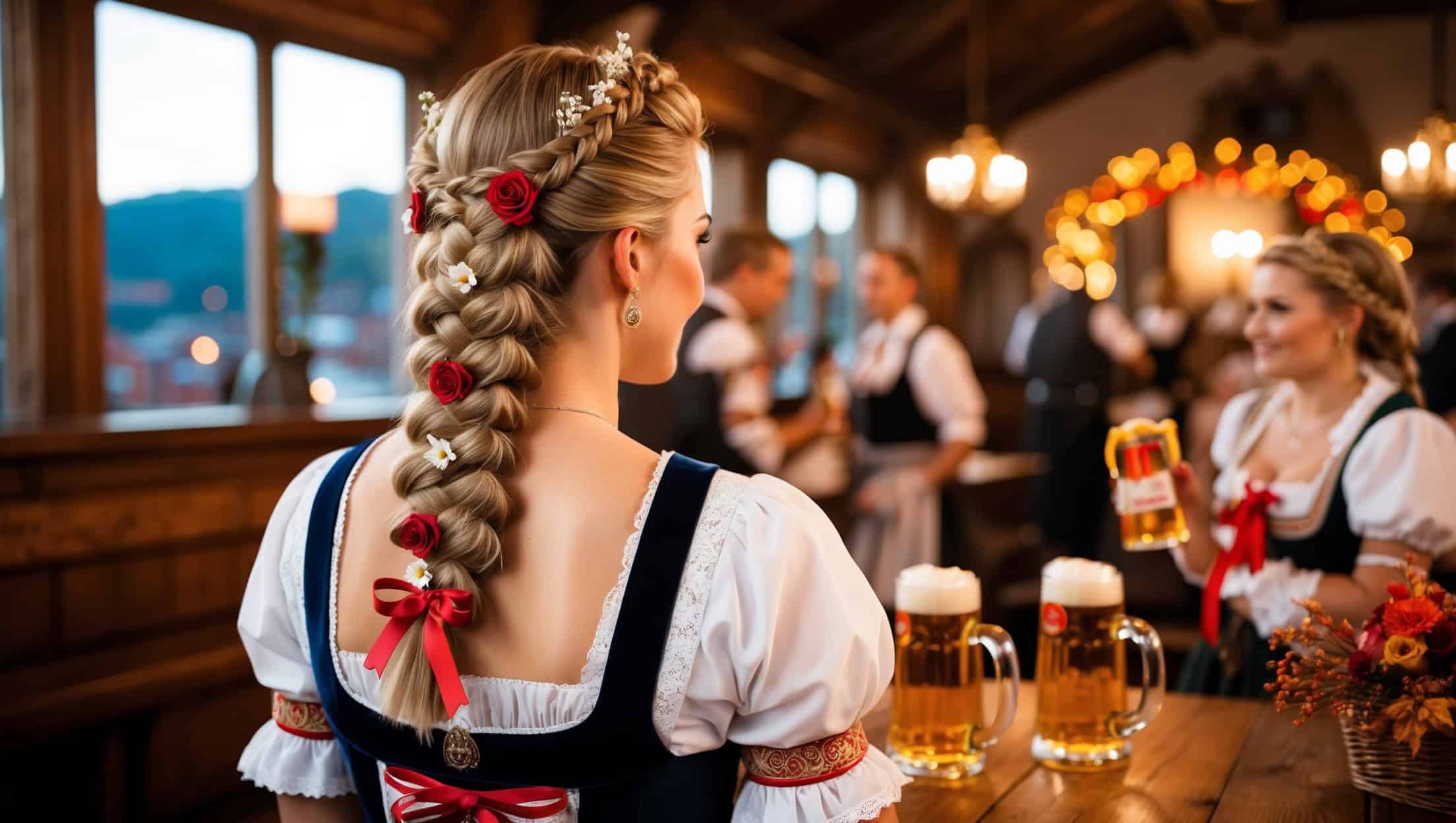 Oktoberfest Frisuren: Die besten Styles für dein Dirndl und deine Lederhose!